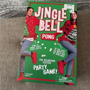 Jingle Bell Pong Party Game